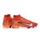 Kopacky Nike Air Zoom Mercurial Superfly IX Elite FG High Oranžovýý Černá Bílý Pánské Dámské