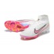 Kopacky Nike Air Zoom Mercurial Superfly IX Elite FG High Růžový Bílý Pánské Dámské