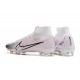 Kopacky Nike Air Zoom Mercurial Superfly IX Elite FG High Bílý Růžový Pánské Dámské