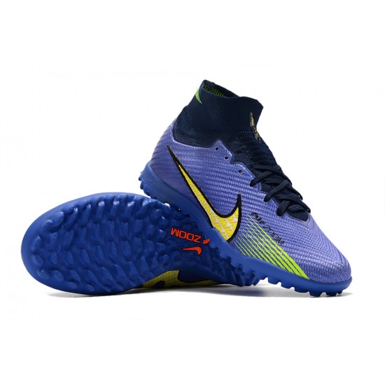 Kopacky Nike Air Zoom Mercurial Superfly IX Elite TF High Černá Modrý Pánské Dámské