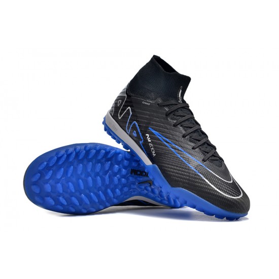 Kopacky Nike Air Zoom Mercurial Superfly IX Elite TF High Černá Dark Modrý Pánské Dámské