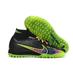 Kopacky Nike Air Zoom Mercurial Superfly IX Elite TF High Černá Zelená Pánské Dámské