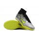 Kopacky Nike Air Zoom Mercurial Superfly IX Elite TF High Černá Šedá Žlutý Pánské Dámské