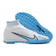 Kopacky Nike Air Zoom Mercurial Superfly IX Elite TF High Modrý Bílý Pánské