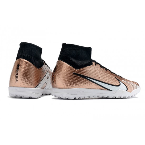 Kopacky Nike Air Zoom Mercurial Superfly IX Elite TF High Hnědý Černá Pánské Dámské