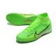 Kopacky Nike Air Zoom Mercurial Superfly IX Elite TF High Zelená Pánské Dámské