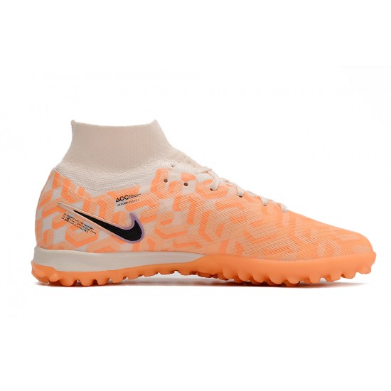 Kopacky Nike Air Zoom Mercurial Superfly IX Elite TF High Hnědožlutý Oranžovýý Pánské Dámské