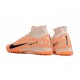 Kopacky Nike Air Zoom Mercurial Superfly IX Elite TF High Hnědožlutý Oranžovýý Pánské Dámské