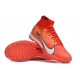 Kopacky Nike Air Zoom Mercurial Superfly IX Elite TF High Oranžovýý Červené Pánské Dámské