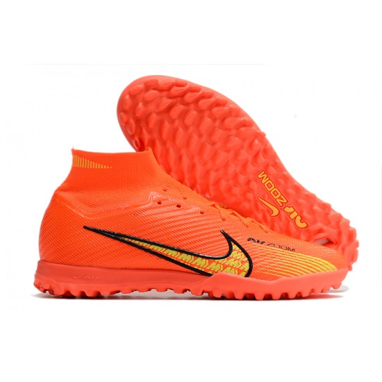 Kopacky Nike Air Zoom Mercurial Superfly IX Elite TF High Oranžovýý Pánské Dámské