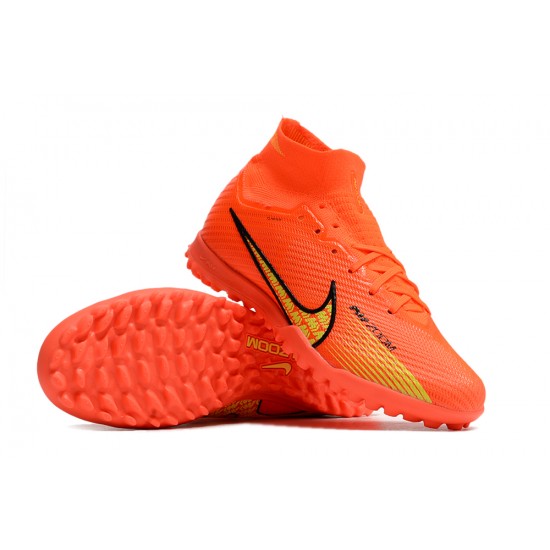 Kopacky Nike Air Zoom Mercurial Superfly IX Elite TF High Oranžovýý Pánské Dámské