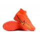 Kopacky Nike Air Zoom Mercurial Superfly IX Elite TF High Oranžovýý Pánské Dámské