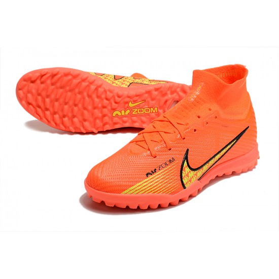 Kopacky Nike Air Zoom Mercurial Superfly IX Elite TF High Oranžovýý Pánské Dámské