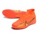 Kopacky Nike Air Zoom Mercurial Superfly IX Elite TF High Oranžovýý Pánské Dámské