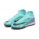 Kopacky Nike Air Zoom Mercurial Superfly IX Elite TF High Turqoise Pánské