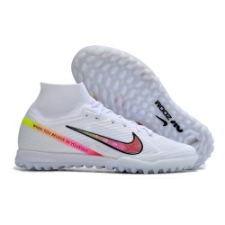 Kopacky Nike Air Zoom Mercurial Superfly IX Elite TF High Bílý Multi Pánské Dámské