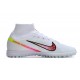 Kopacky Nike Air Zoom Mercurial Superfly IX Elite TF High Bílý Multi Pánské Dámské