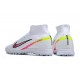 Kopacky Nike Air Zoom Mercurial Superfly IX Elite TF High Bílý Multi Pánské Dámské