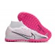 Kopacky Nike Air Zoom Mercurial Superfly IX Elite TF High Bílý Růžový Pánské Dámské