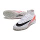 Kopacky Nike Air Zoom Mercurial Superfly IX Elite TF High Bílý Červené Pánské Dámské