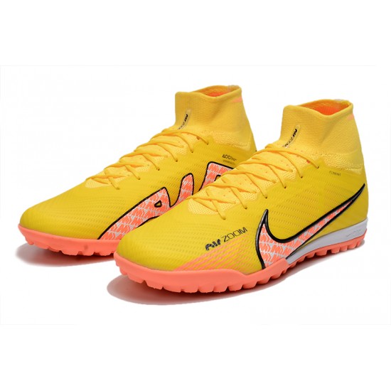 Kopacky Nike Air Zoom Mercurial Superfly IX Elite TF High Žlutý Pánské Dámské