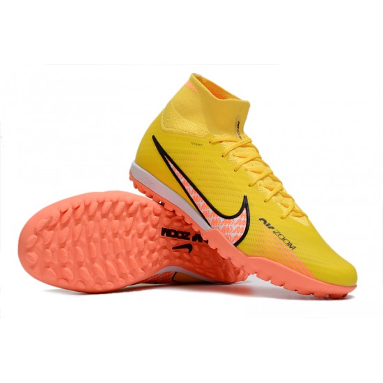 Kopacky Nike Air Zoom Mercurial Superfly IX Elite TF High Žlutý Pánské Dámské