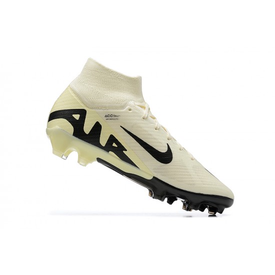 Kopacky Nike Air Zoom Mercurial Superfly Ix Elite Fg Béžový Černá Pánské High Football Cleats