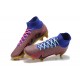 Kopacky Nike Air Zoom Mercurial Superfly Ix Elite Fg Modrý Zlato Růžový Pánské High Football Cleats