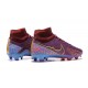 Kopacky Nike Air Zoom Mercurial Superfly Ix Elite Fg Deepwine Modrý Zlato Pánské High Football Cleats