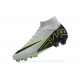 Kopacky Nike Air Zoom Mercurial Superfly Ix Elite Fg Šedá Černá Zelená Pánské High Football Cleats