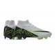 Kopacky Nike Air Zoom Mercurial Superfly Ix Elite Fg Šedá Černá Zelená Pánské High Football Cleats