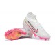 Kopacky Nike Air Zoom Mercurial Superfly Ix Elite Fg Bílý Růžový Pánské High Football Cleats