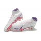 Kopacky Nike Air Zoom Mercurial Superfly Ix Elite Fg Bílý Růžový LightNachový Pánské High Football Cleats
