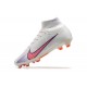 Kopacky Nike Air Zoom Mercurial Superfly Ix Elite Fg Bílý Růžový LightNachový Pánské High Football Cleats