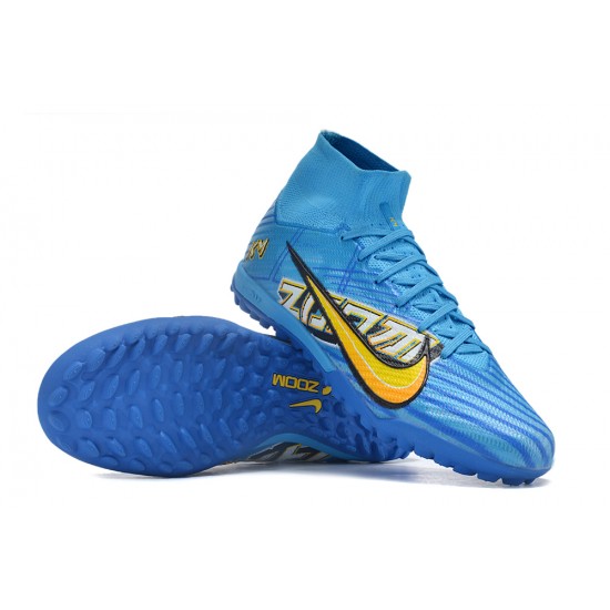Kopacky Nike Air Zoom Mercurial Superfly TF High Modrý Pánské Dámské