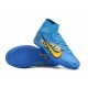 Kopacky Nike Air Zoom Mercurial Superfly TF High Modrý Pánské Dámské