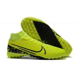 Kopacky Nike Mercurial Superfly 7 Elite RB MDS IC Zelená Žlutý Černá High Pánské 