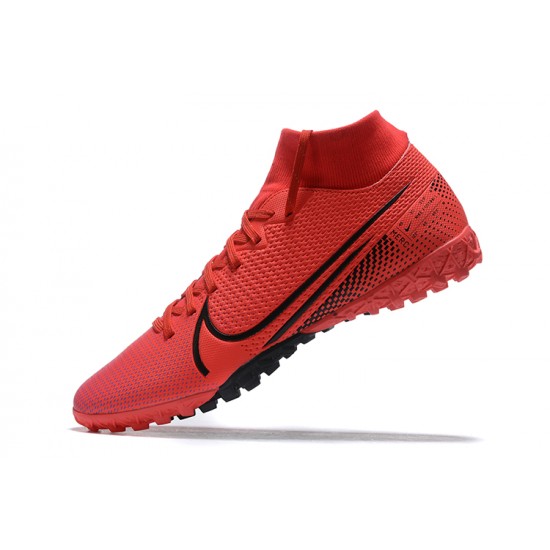 Kopacky Nike Mercurial Superfly 7 Elite RB MDS IC Červené Černá Modrý High Pánské