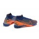 Kopacky Nike Mercurial Superfly 7 Elite TF Oranžovýý Modrý Mixtz High Pánské