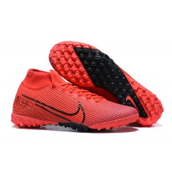 Kopacky Nike Mercurial Superfly 7 Elite TF Červené Černá Modrý High Pánské 