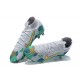 Kopacky Nike Mercurial Superfly Mbappe Bondy FG Zelená Šedá Zlato High Pánské Kopacky Nike Mercurial Superfly Mbappe Bondy FG Zelená Šedá Zlato High Pánské