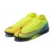 Kopacky Nike Mercurial Superfly VII Club TF Červené Zelená Černá Žlutý High Pánské