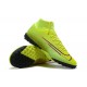 Kopacky Nike Mercurial Superfly VII Club TF Červené LightZelená Černá Žlutý High Pánské