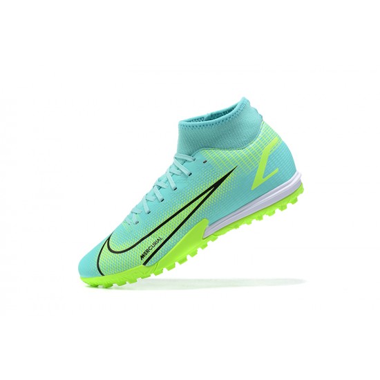 Kopacky Nike Mercurial Superfly VIII Academy TF Černá Žlutý Oranžovýý High Pánské