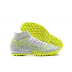 Kopacky Nike Mercurial Superfly VIII Academy TF LightŽlutý Bílý High Pánské 