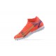 Kopacky Nike Mercurial Superfly VIII Academy TF Oranžovýý Žlutý Bílý High Pánské