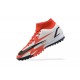 Kopacky Nike Mercurial Superfly VIII Academy TF Bílý Černá Oranžovýý Červené High Pánské