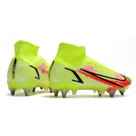 Kopacky Nike Mercurial Vapor XIV Elite SG PRO Anti Clog High Chartreuse Pánské