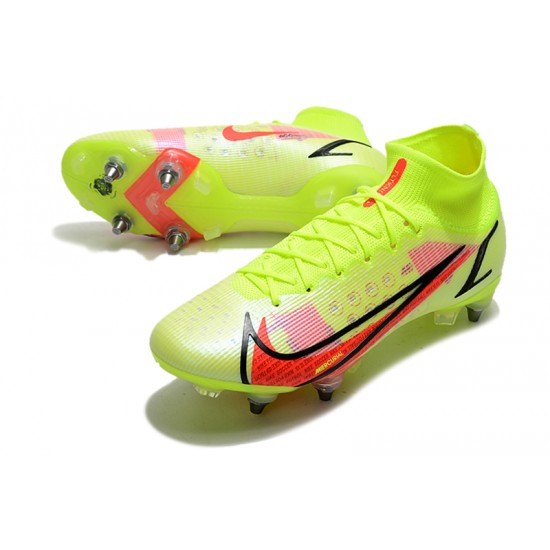 Kopacky Nike Mercurial Vapor XIV Elite SG PRO Anti Clog High Chartreuse Pánské