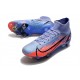 Kopacky Nike Mercurial Vapor XIV Elite SG PRO Anti Clog High Deep Modrý Pánské